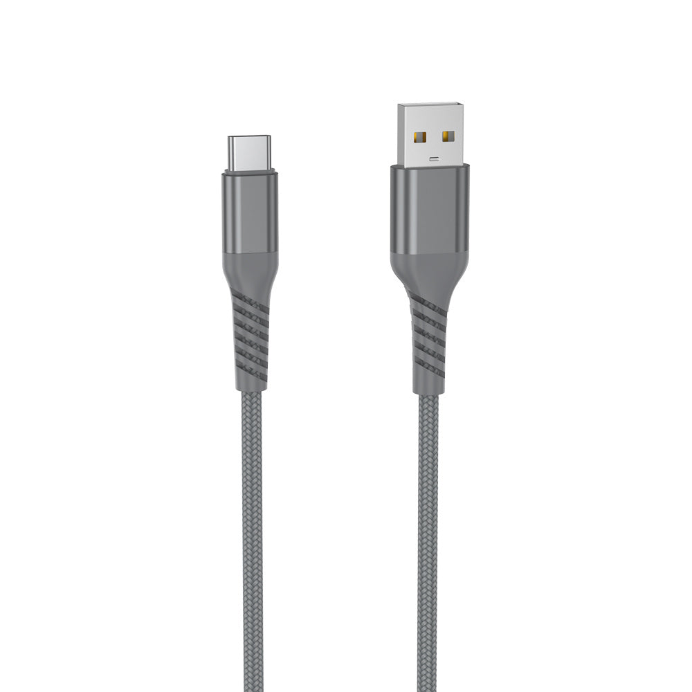 C ble USB/USB-C 3.2 gen 1 m le/m le avec cordon en nylon + kevlar 400D - 1m