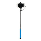 Bras Selfie bleu longueur: 22.5 à 100.5cm compatible IOS 4.0 / Android 3.0 Conne