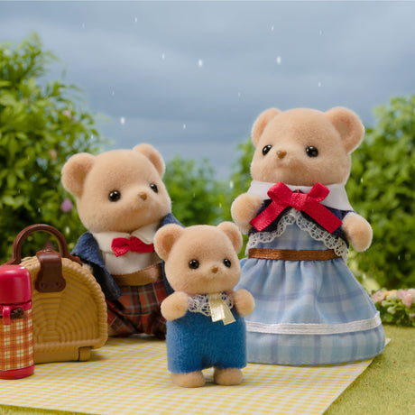 La famille Ours Biscuit - Sylvanian Families - 5851