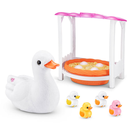 Jouet Interactif - ZURU - Mama Duck - Canetons interactifs suivant leur maman avec surprises a découvrir