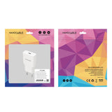 Chargeur secteur Nanocable 1x USB-C 25W (Blanc)