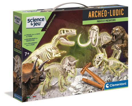 Clementoni - Science & Jeu - Archéo Ludic - Proies et Prédateurs