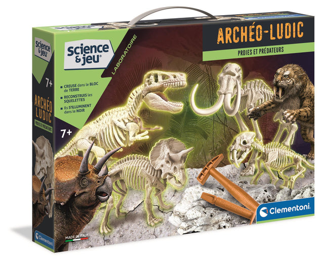 Clementoni - Science & Jeu - Archéo Ludic - Proies et Prédateurs