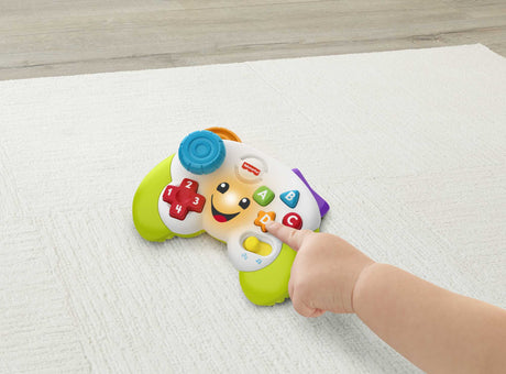 Fisher-Price-Manette de jeu et d'apprentissage Rires et Éveil HXB63