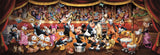CLEMENTONI - Compact 1000 pieces Panorama - Disney Orchestra