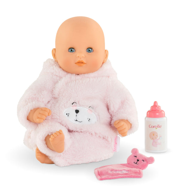 Mon Premier Poupon COROLLE - Bébé Calin Ourson d'Amour - 30 cm - 2 accessoires - senteur de vanille - des 18 mois