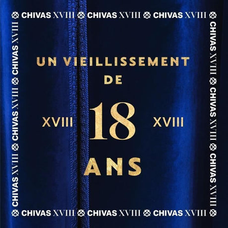 Chivas Regal - 18 ans - Whisky Ecossais - 40,0% Vol. - 70cl