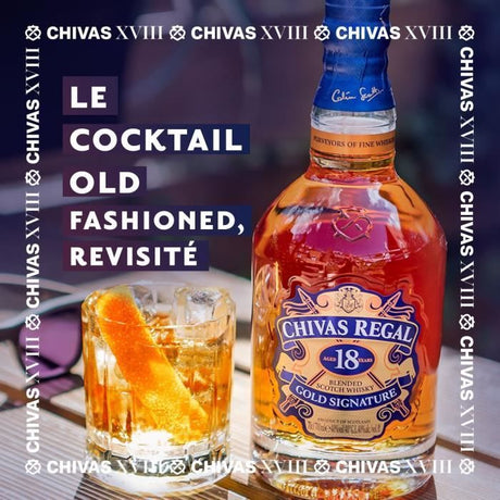 Chivas Regal - 18 ans - Whisky Ecossais - 40,0% Vol. - 70cl