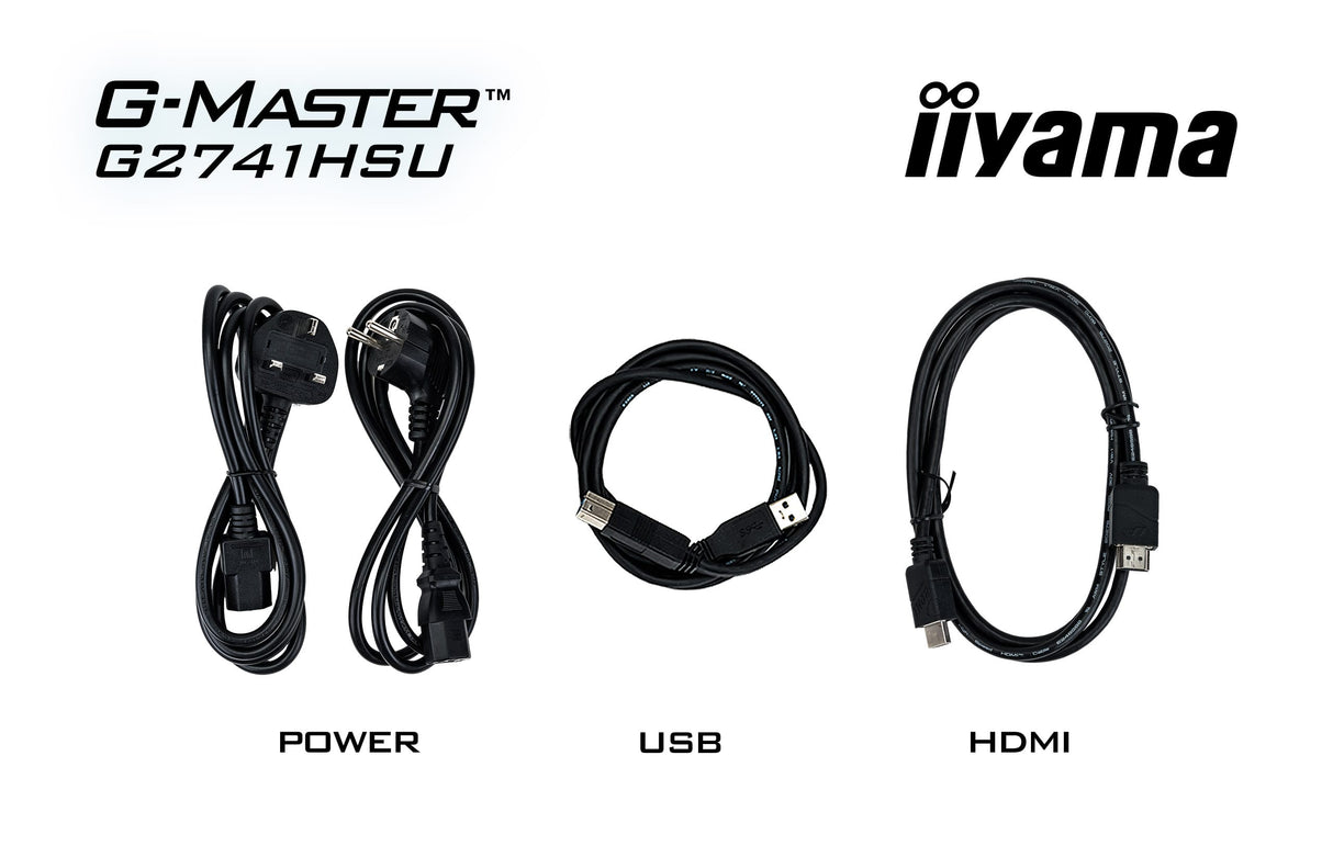 Ecran PC Gamer - IIYAMA -  27 - 144Hz - Dalle IPS - 1ms - G2741HSU-B1