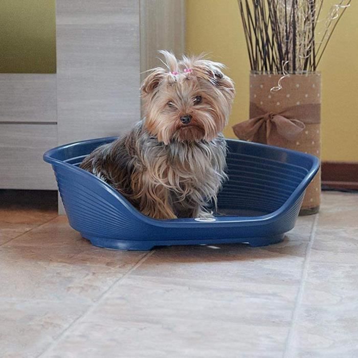 FERPLAST Corbeille SIESTA DELUXE Taille 2 - 49*36*17,5 cm - Gris fonÁÈ