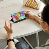 WE Etui folio CLASSIQUE SAMSUNG GALAXY S10 LITE Noir