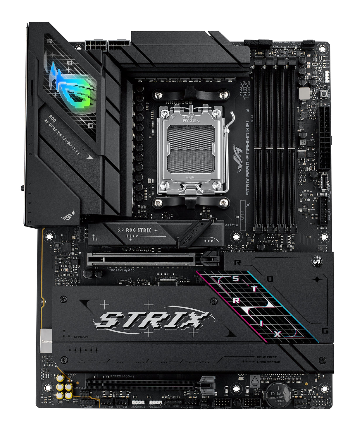 Carte mere - ASUS - ROG STRIX B850-F GAMING WIFI - AMD B850 - Emplacement AM5 ATX