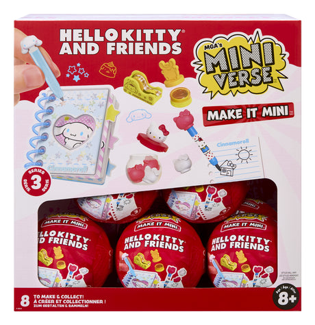 MGA's Miniverse - Make It Mini SANRIO - Série 3 - Des 8 ans