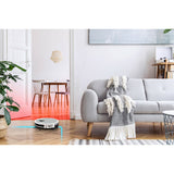 MEDION X21 SW - Robot Aspirateur Laveur avec Station de Vidange - Navigation Laser - Puissance 3000 Pa