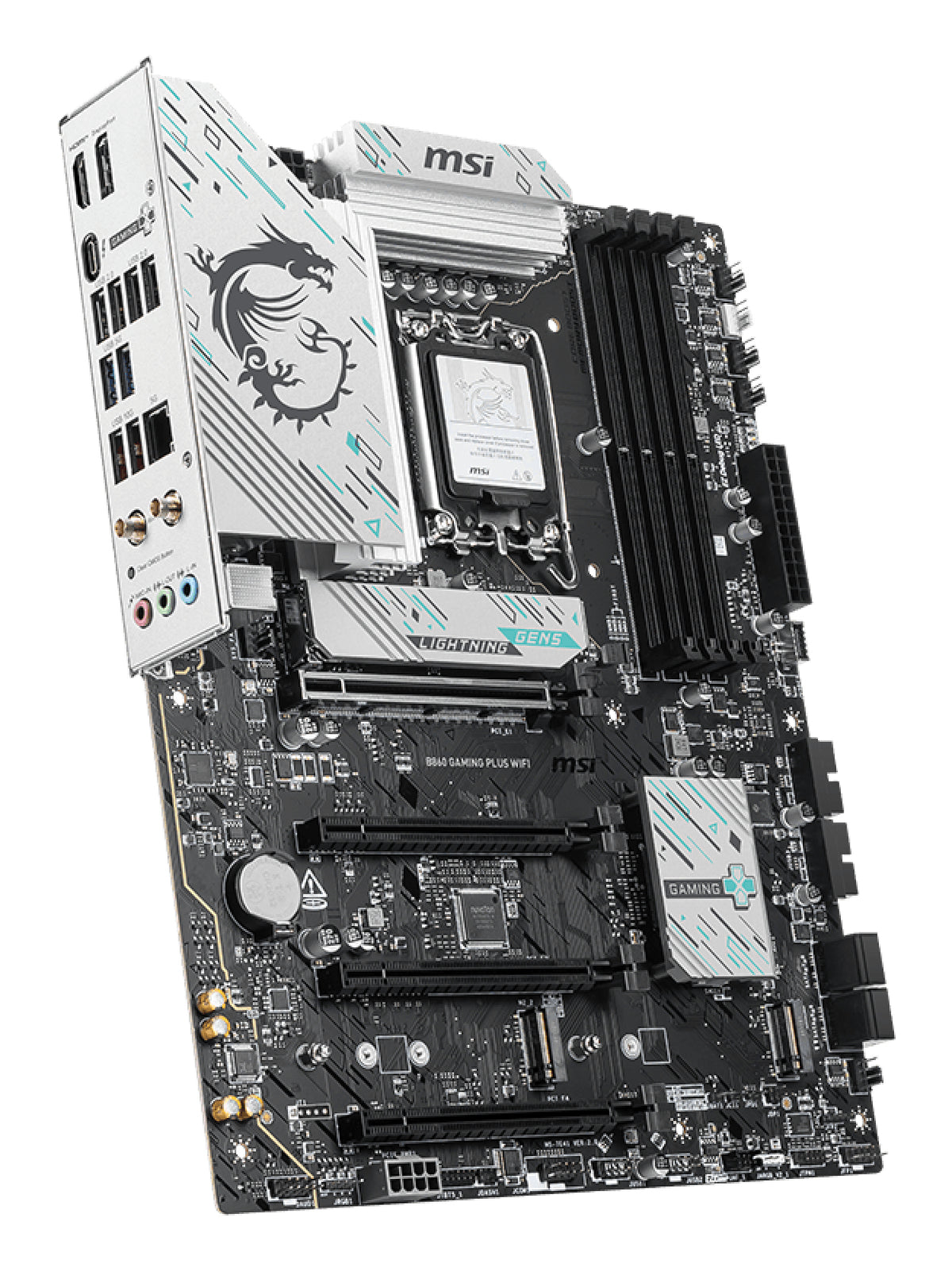 Carte mere - MSI - B860 GAMING PLUS WIFI - LGA 1851 - DDR5-SDRAM - Wi-Fi 7