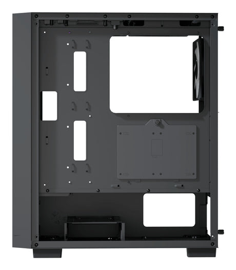 Boitier PC sans alimentation - AEROCOOL B509A Flow - ACCM-BD02063.11 - Moyen tour - Format ATX - Noir