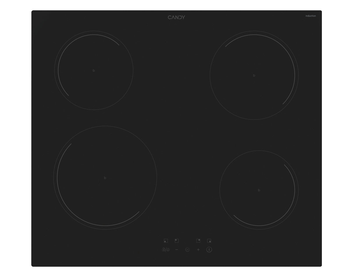 Plaque de cuisson induction CANDY CI642CBB/1 - 4 foyers - L 59cm