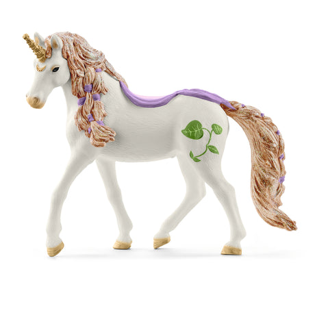 Maison-fleur pailletée avec licornes, lac et écurie - Schleich - 42445 - Multicolore - Rose - Fille