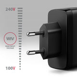 Chargeur secteur Axagon 2x USB-C + 1x USB-A 100W (Noir)