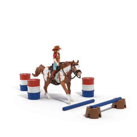 Figurine L'aventure western de Hannah, Schleich 42775 Horse Club, des 5 ans