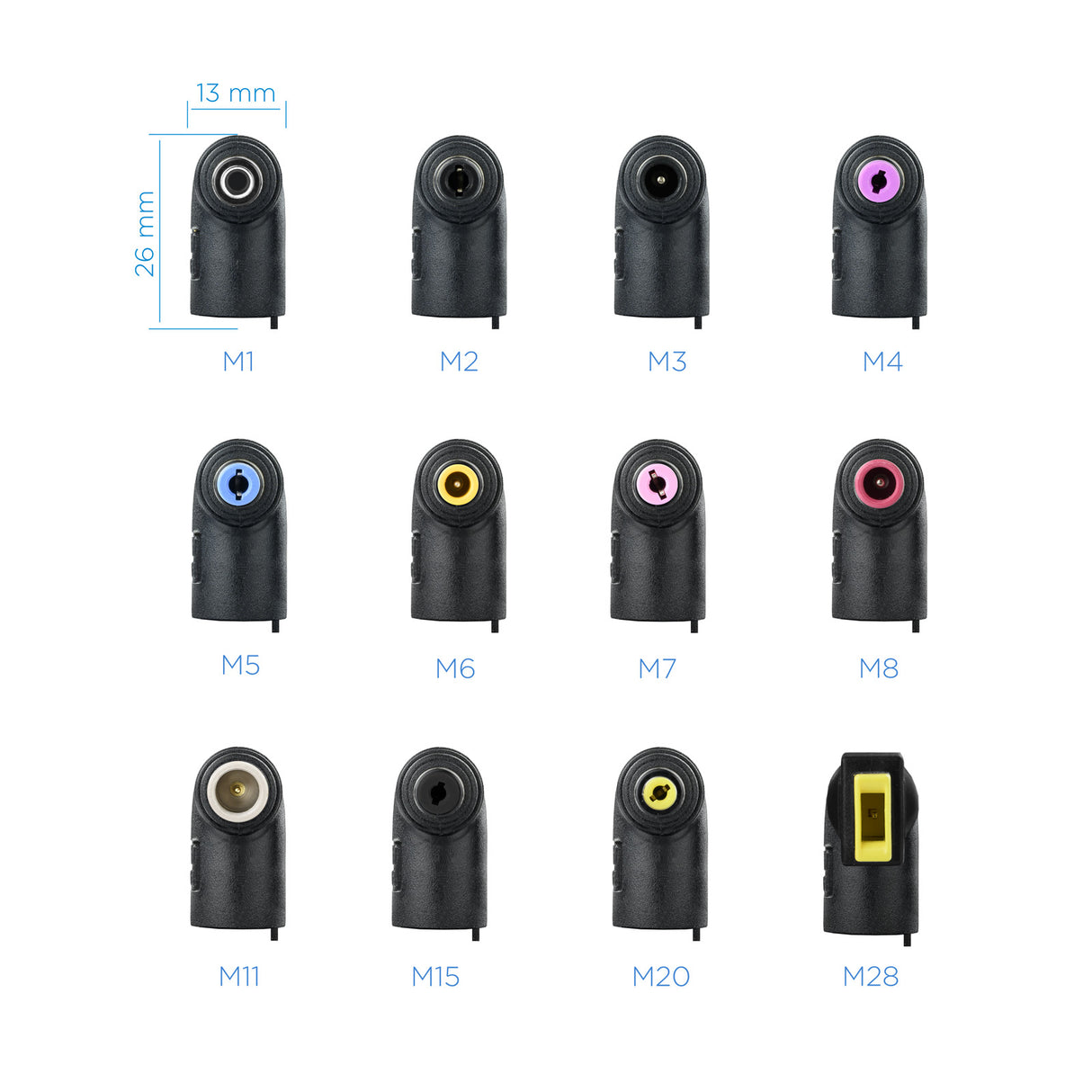 Chargeur universel TooQ 90W - 12 embouts