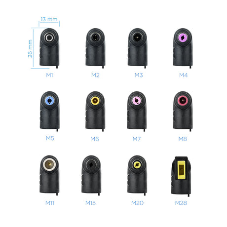 Chargeur universel TooQ 90W - 12 embouts