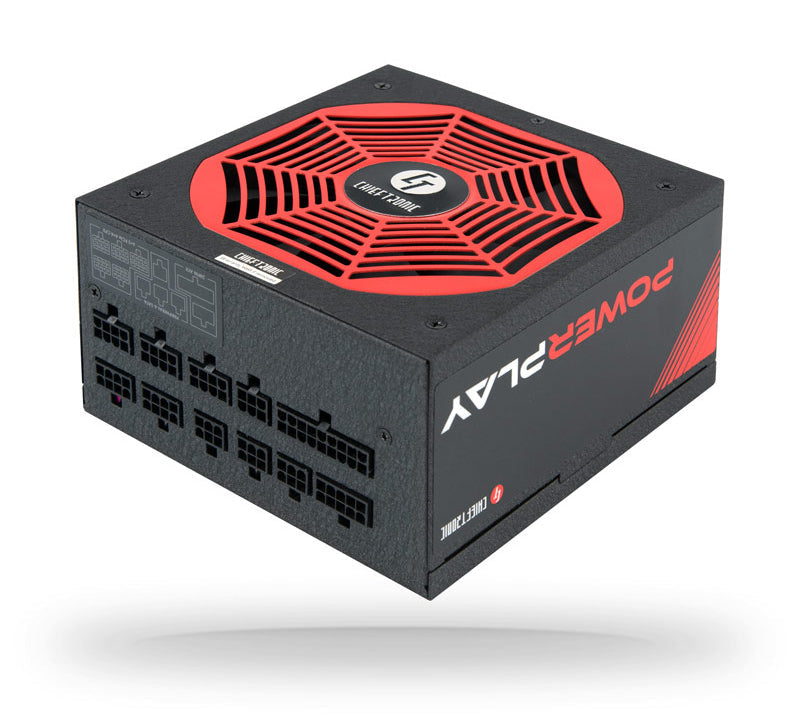 Alimentation ATX Chieftec Chieftronic Power Play GPU-1050FC - 1050W (Noir/Rouge)