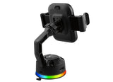 Support de téléphone é ventouse Cougar Bunker M RGB (Noir)