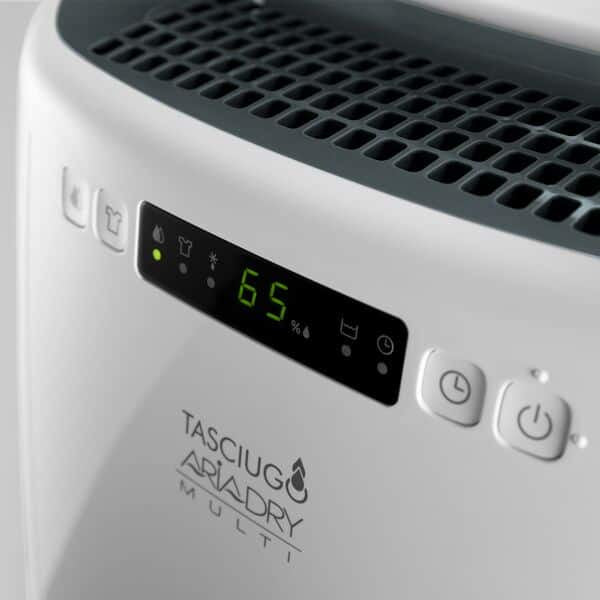 Deshumidificateur DELONGHI - DEXD216RF  - Fonction buanderie - Débit d'air 125 m3/h - Capacité 2,1 L