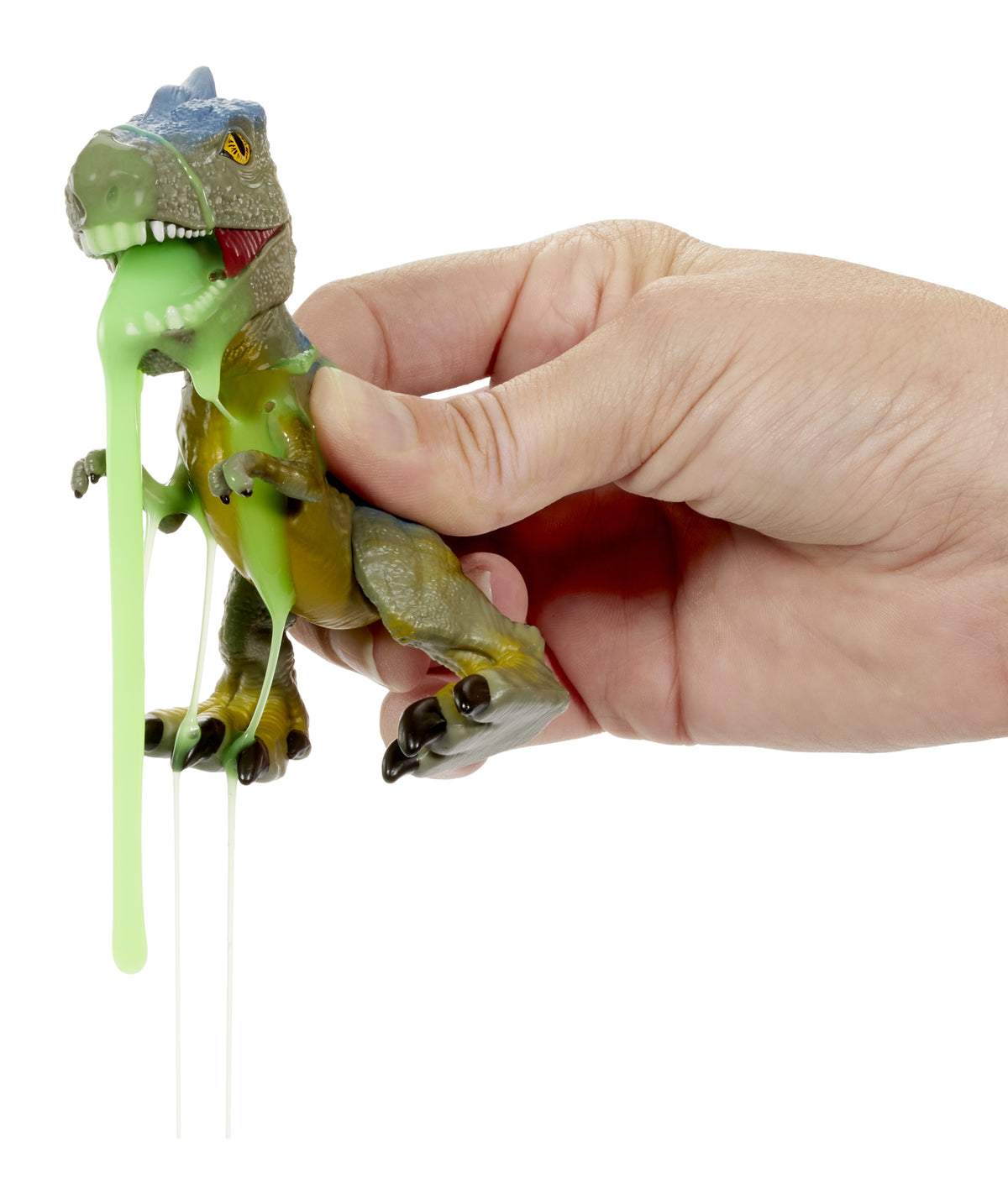 GrossMos - Tete de dinosaure géante - Découvre tes mini dinosaures dans le slime - 4 modeles a collectionner - Aléatoire