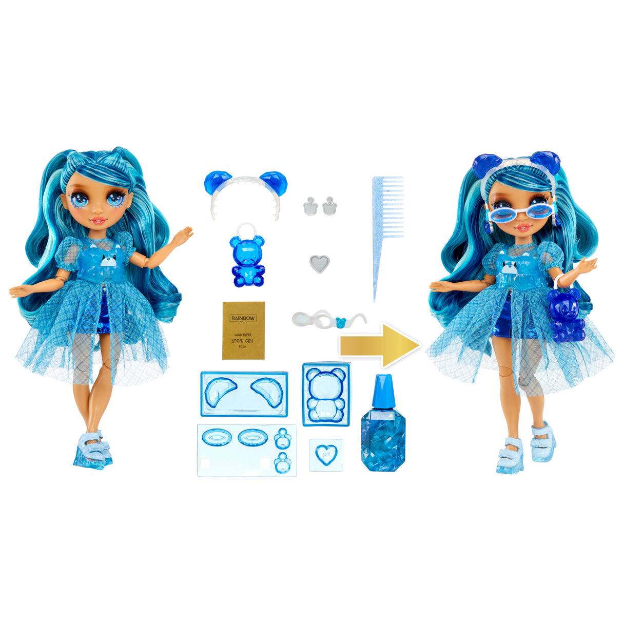 Rainbow High Cristal Poupée Mannequin 27 cm - Skyler