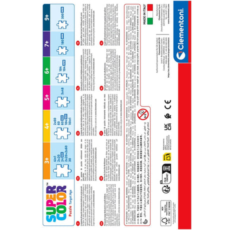Puzzle 2x60 pieces Stitch, Pour enfants a partir de 3 ans, Theme dessins animés, CLEMENTONI