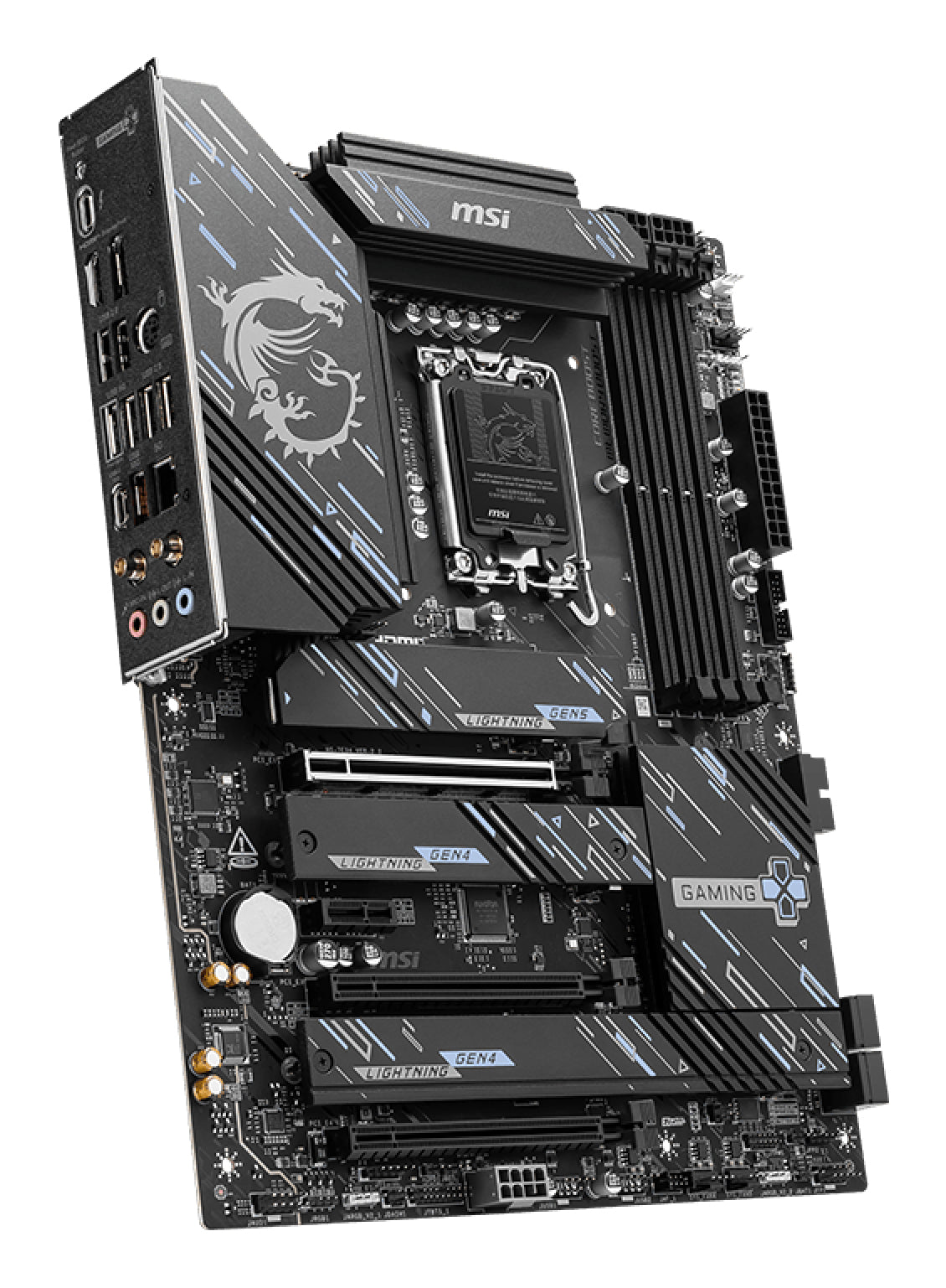 Carte mere - MSI - Z890 GAMING PLUS WIFI - Wi-Fi 7, 5G LAN, Thunderbolt 4, PCIe 5.0, Intel Core Ultra