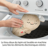 Fisher-Price-Mon Lapin Câlin - Peluche veilleuse - Jouet d'éveil - HXG97