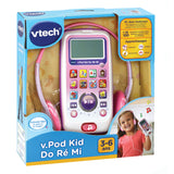 Baladeur musical éducatif VTECH V.Pod Kid Do, Ré, Mi rose - Pour enfants de 3 a 6 ans