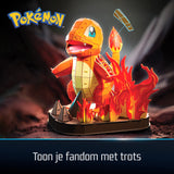 4D Build - Puzzle 3D - Salameche Pokémon - 241 pieces - 26cm - des 12 ans