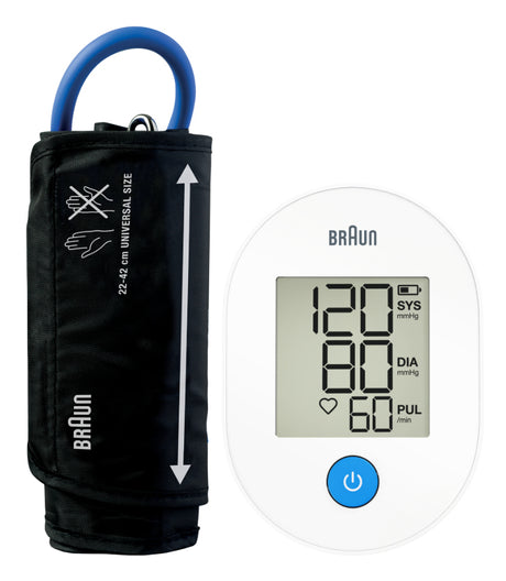 Tensiometre bras - BRAUN - ExactFit™ 1E - Blanc