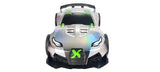 Voiture Télécommandée - EXOST - Metal Chrome 1:14 - 15 km/h - 31 -5 cm - argent et vert - des 5 ans