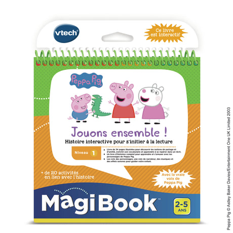 Livre Interactif Magibook - Peppa Pig - Niveau 1 - VTECH