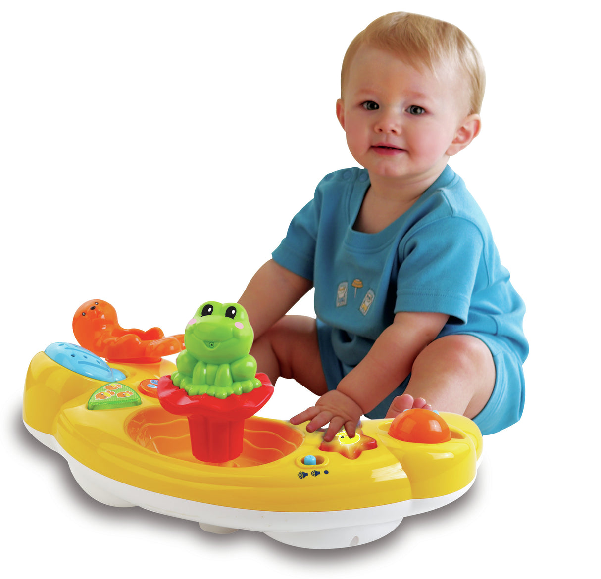 VTECH BABY - Jouet de Bain - Super Siege de Bain Interactif 2 en 1