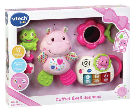 VTECH BABY - Coffret Naissance - Éveil des Sens - Rose