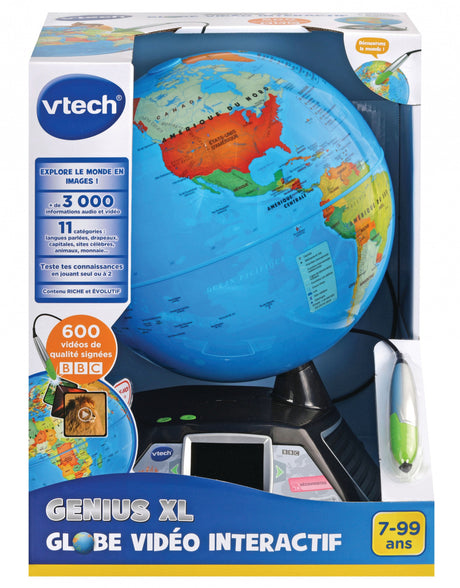 VTECH - GENIUS XL - Globe Vidéo Interactif