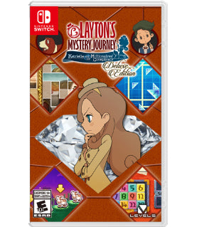 L'Aventure Layton: Katrielle et la Conspiration des Millionnaires - Édition Deluxe • Jeu Nintendo Switch