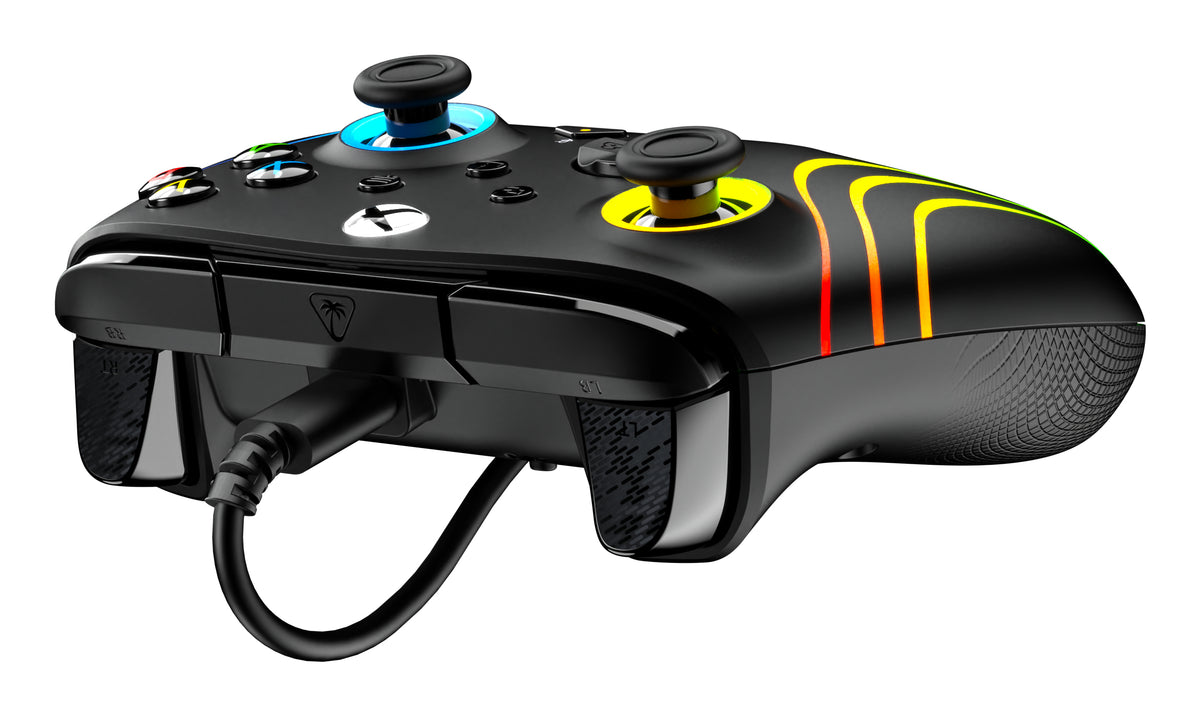 Manette de jeu RGB filaire - TURTLE BEACH - TBC-2002-05 - Afterglow™ Wave - Noir - Xbox/PC
