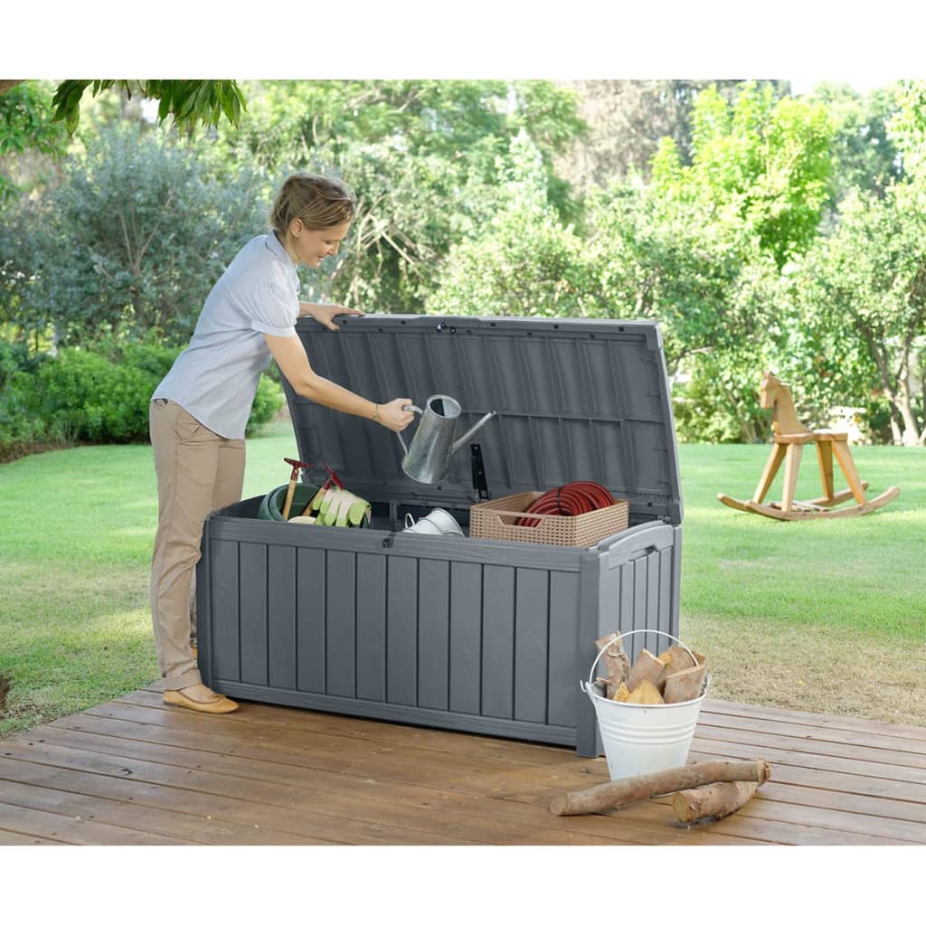 Keter Boîte de rangement de jardin Glenwood 390 L