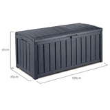 Keter Boîte de rangement de jardin Glenwood 390 L