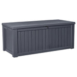 Keter Boîte de rangement de jardin Rockwood 570 L Anthracite