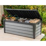 Keter Boîte de rangement de jardin Brushwood 455 L Anthracite