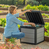 Keter Boîte de rangement de jardin Denali 113 L Anthracite