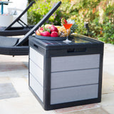 Keter Boîte de rangement de jardin Denali 113 L Anthracite